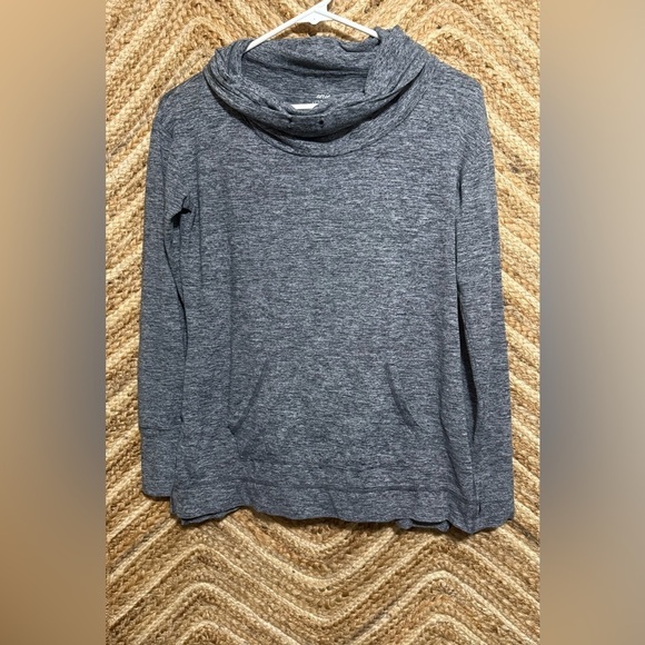 aerie Sweaters - Aerie Just Add Leggings Cowl Neck Pullover Long Sleeve Gray Sweater,Size XS